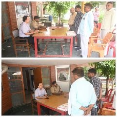 कानपुर देहात14सितंबर24* डीएम व एसपी ने थाना समाधान दिवस के अवसर पर थाना सट्टी में सुनी शिकायत, दिए निर्देश* कानपुर देहात14सितंबर24* डीएम व एसपी ने थाना समाधान दिवस के अवसर पर थाना सट्टी में सुनी शिकायत, दिए निर्देश*