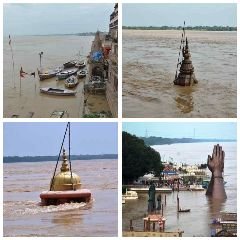 वाराणसी15सितम्बर24*वाराणसी समेत पूर्वांचल में बाढ़ से जन-जीवन अस्त* व्यस्त,
