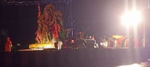 कौशाम्बी17सितम्बर24*डीजे बाजा के साथ नाचते गाते हुआ गणेश प्रतिमाओ का विसर्जन*