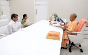 लखनऊ18सितम्बर24*मुख्यमंत्री योगीजी से राज्यसभा सांसद मे किया औपचारिक भेंट