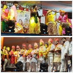 झांसी। 20 सितंबर 2024 अखिल भारतीय राई नृत्य में उमड़ा दर्शकों का जन सैलाब-