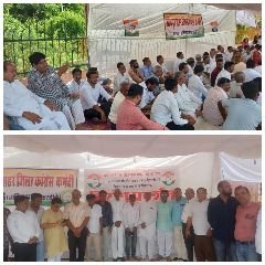 जोधपुर20सितम्बर24*श्री राहुल गांधी के खिलाफ भाजपा द्वारा की गई अभद्र टिप्पणी को लेकर जिला कलेक्टर कार्यालय के बाहर धरना देकर व प्रदर्शन किया ।l