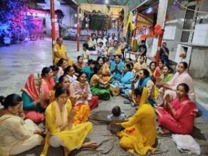 बिजनौर20सितम्बर24*साईं बाबा मंदिर का स्थापना दिवस आस्था व भक्ति भाव से मनाया गया।