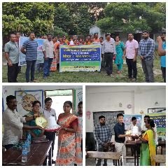 कूचबिहार21सितम्बर24*फार्म स्कूल का अंतिम प्रशिक्षण दिनहाटा ब्लॉक साहेबगंज में आयोजित किया गया ।