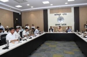 कानपुर नगर21सितम्बर24*समग्र विकास के कार्यों की समीक्षा बैठक नवीन सभागार सरसैया घाट में सम्पन्न हुयी।