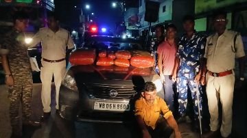 कूचबिहार21सितम्बर24*भारी मात्रा में अवैध गांजे के साथ एक को गिरफ्तार किया गया.