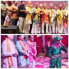 मऊरानीपुर23सितंबर24*मैजिक शो में जादू के माध्यम से अभिषेक जादूगर ने कराया मनोरंजन।