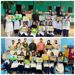 देहरादून23सितम्बर24*बी डी इंटर कॉलेज भगवानपुर में स्वच्छता पखवाड़े के अंतर्गत पोस्टर तथा स्लोगन प्रतियोगिता का आयोजन किया गया