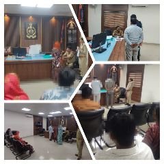 मथुरा 23 सितंबर 2024 पुलिस अधीक्षक नगर कार्यालय पर जनता की समस्याओं को ध्यानपूर्वक सुनकर नियमानुसार निर्देशित किया गया