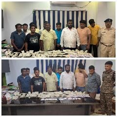 कूचबिहार24सितम्बर2024*2 लाख रुपए के साथ 11 जुआरी गिरफ्तार