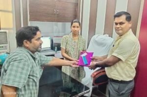 कुशीनगर24सितम्बर24*ज्योति मिश्रा बनी एक दिन की सांकेतिक जिला प्रोवेशन अधिकारी*