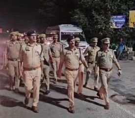 कानपुर नगर25सितम्बर24*आमजन में सुरक्षा का भाव जागृत करने व क्षेत्र में शान्ति एवं कानून व्यवस्था हेतु पैदल गश्त किया