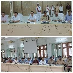 कौशाम्बी26सितम्बर24*दुर्गा पूजा एवं दशहरा को सकुशल व शान्तिपूर्ण सम्पन्न कराने के डीएम एसपी ने दिए निर्देश*