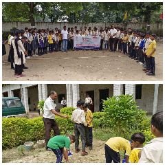 कौशाम्बी26सितम्बर24*एन डी कॉन्वेंट स्कूल में स्वच्छता ही सेवा कार्यक्रम का आयोजन*