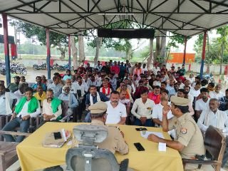 अयोध्या26सितम्बर24*दुर्गा पूजा एवं दशहरा को लेकर आयोजक के साथ हुई बैठक