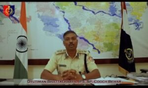 कूचबिहार27सितम्बर24*शरदोत्सव के पूर्व सन्ध्या पर  एसपी ने एक वीडियो क्लिप के माध्यम से सेफ लाइफ सेव ड्राइव कार्यक्रम के बारे में संदेश दिया.