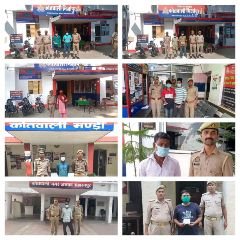 सहारनपुर29सितम्बर24*थाना मिर्जापुर,थाना देहात कोतवाली,थाना मण्डी,कोतवाली नगर,थाना नानोता,थाना रामपुर मनिहारान प्रभारियों की बडी कार्रवाई*