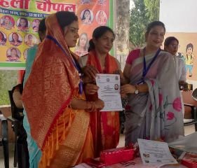 बिजनौर30सितम्बर24*भारतीय महिला महाशक्ति स्वराज अराजनैतिक टीम बिजनौर के तत्वाधान में एक महिला चौपाल का आयोजन किया गया