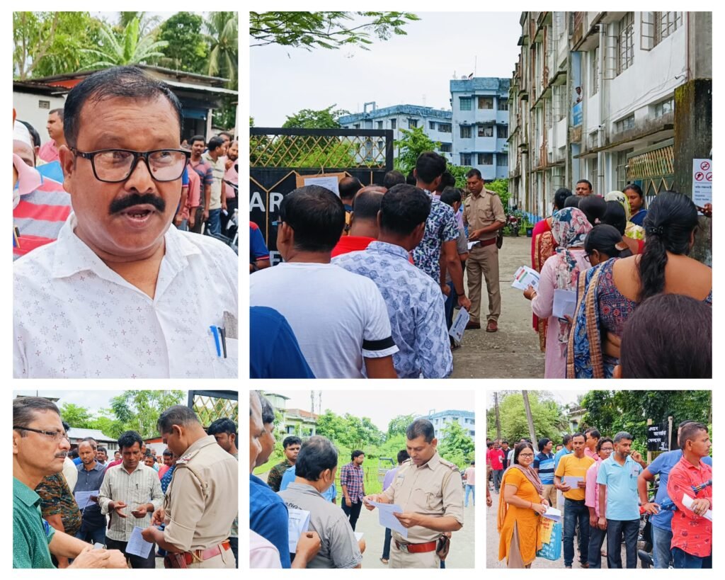 कूच बिहार 01 सितम्बर 24*चौदह साल यानी एक सदी के बाद राज्य में मदरसा बोर्ड ग्रुप डी परीक्षा आयोजित की गई.