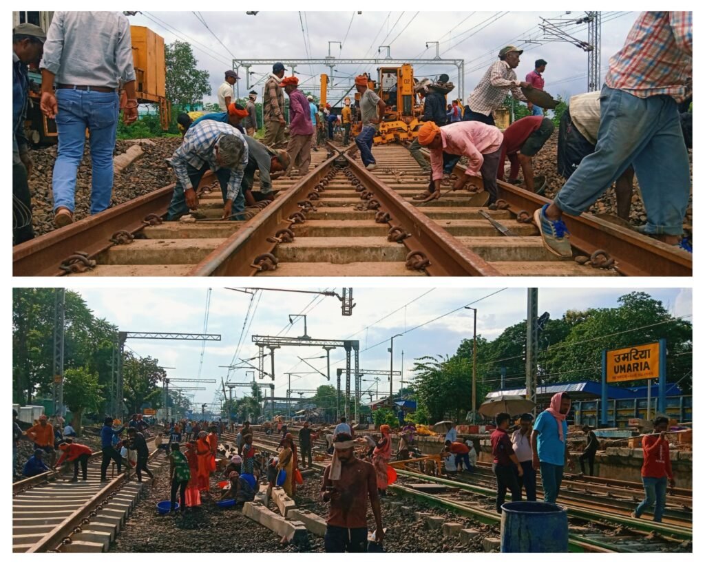 अनूपपुर 02 सितम्बर 24*“अनूपपुर-कटनी तीसरी रेल लाइन परियोजना के अंतर्गत उमरिया स्टेशन यार्ड का मॉडिफिकेशन”* अनूपपुर 02 सितम्बर 24*“अनूपपुर-कटनी तीसरी रेल लाइन परियोजना के अंतर्गत उमरिया स्टेशन यार्ड का मॉडिफिकेशन”*