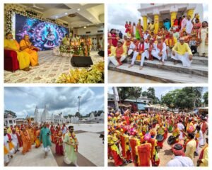 अनूपपुर 05 सितंबर 24*मां नर्मदा की गोद में पित्रमोक्षार्थ मृत्युंजय आश्रम में श्रीमद्भागवत कथा ज्ञानयज्ञ प्रारंभ ।