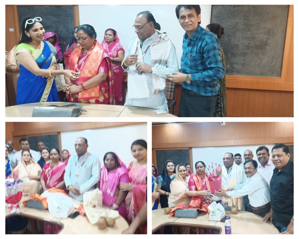 अनूपपुर 06 सितम्बर 24*भोपाल की महापौर मालती राय का हुआ मुंबई में भव्य स्वागत