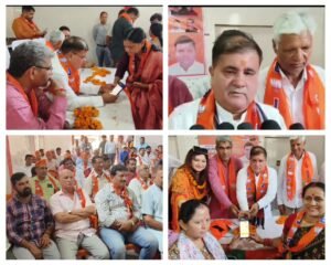 देहरादून 09 सितम्बर 24*रूडकी स्टोरी , सदस्यता अभियान के तहत महेंद्र भट्ट पहुँचे रूडकी