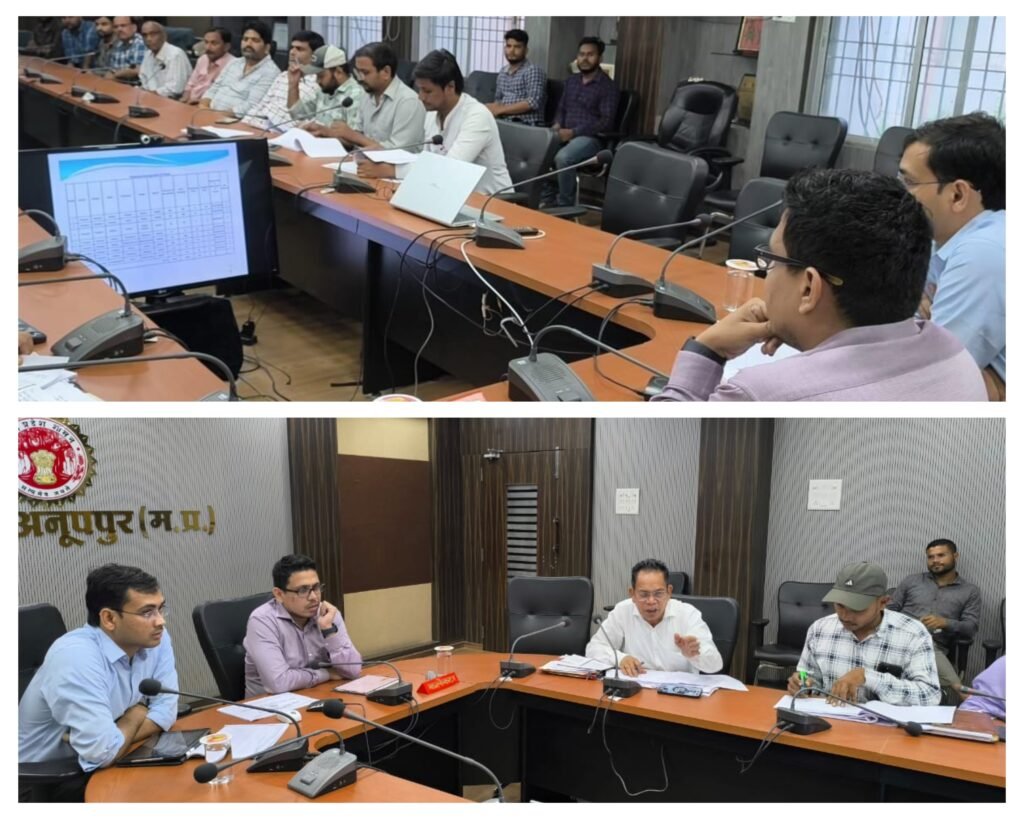 अनूपपुर 11 सितम्बर 24 *नल जल योजना के तहत कार्यों का भौतिक सत्यापन कराकर ही कराएं भुगतान-कलेक्टर अनूपपुर 11 सितम्बर 24 *नल जल योजना के तहत कार्यों का भौतिक सत्यापन कराकर ही कराएं भुगतान-कलेक्टर