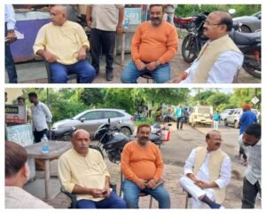 अनूपपुर 27 सितम्बर 24*दिलीप जायसवाल राज्य मंत्री (स्वतंत्र प्रभार) के साथ चाय पे चर्चा