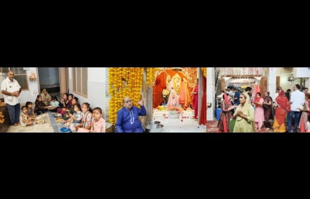 पंजाब 11 अक्टूबर 2024* श्रीनवदुर्गा वैष्णव मंदिर में किया गया कंजक पूजन