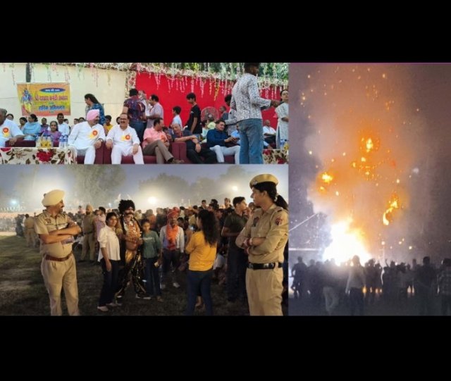 पंजाब 13 अक्टूबर 2024* अबोहर में धूमधाम से मनाया गया दशहरा पर्व