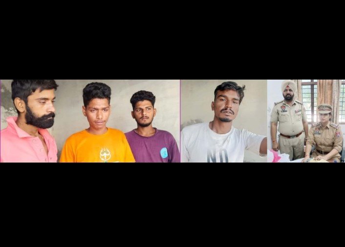 पंजाब 13 अक्टूबर 2024* चोरी के मोबाईल व मोटरसाईकिल बेचनेे वाले चार आरोपियों को जेल भेजा