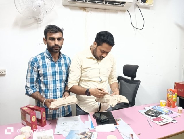 पंजाब 23 अक्टूबर 2024* केसी सुपर मार्केट पर स्वास्थ्य विभाग की दबिश, दो सैंपल भरे गए