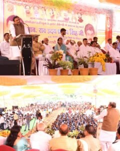 देहरादून3अक्टूबर24*दूसरे दिन रामलीला में भगवान राम और जानकी माता के जन्म का मंचन किया गया।