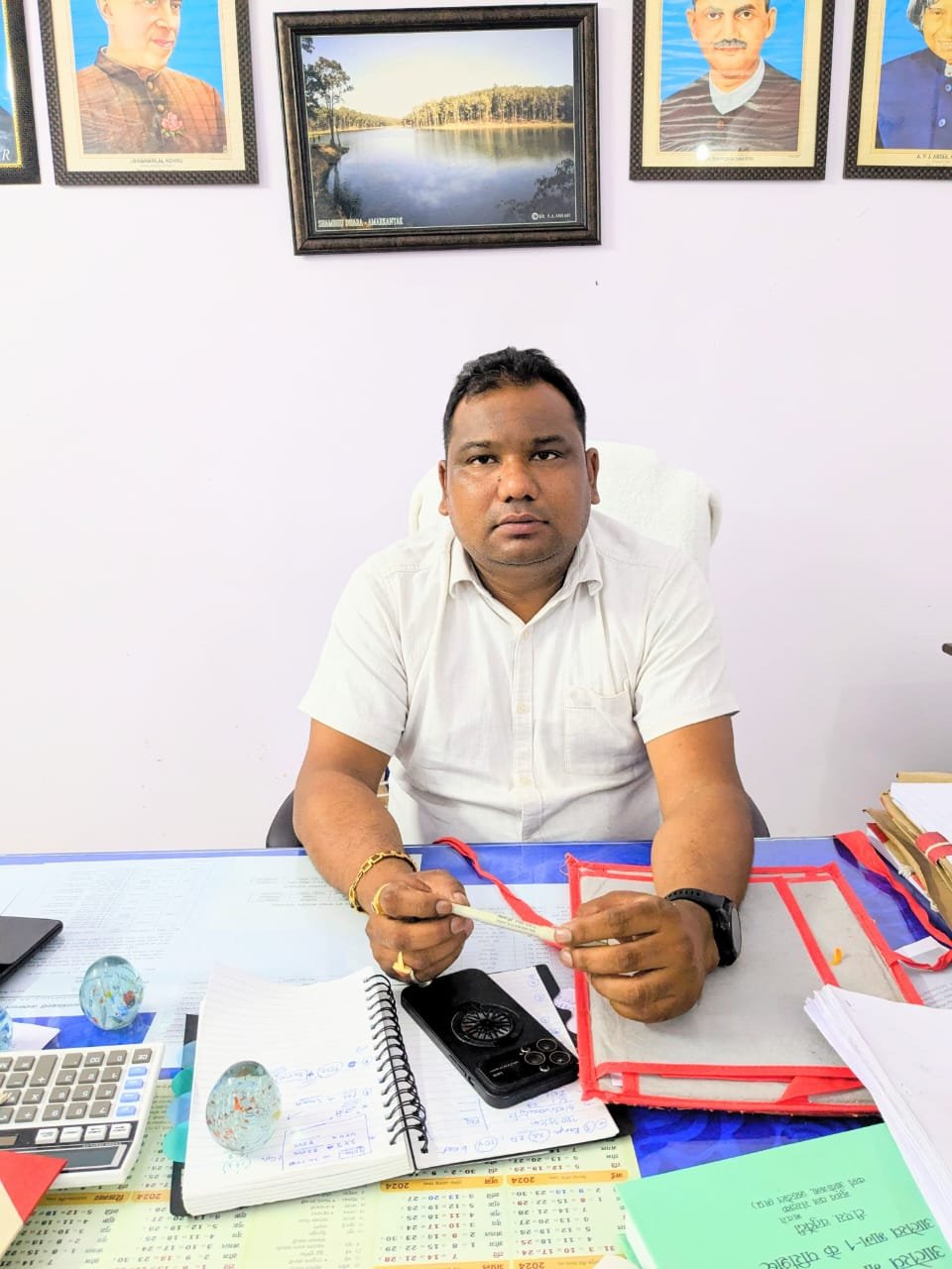 अनूपपुर 09 अक्टूबर 24*नवागत डीएफओ विपिन कुमार पटेल ने किया पदभार ग्रहण