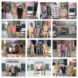 सहारनपुर9अक्टूबर24*थाना देहात कोतवाली,थाना सरसावा,थाना जनकपुरी,थाना चिलकाना,थाना गंगौह,थाना नानौता एवम थाना मण्डी से बड़ी खबर*