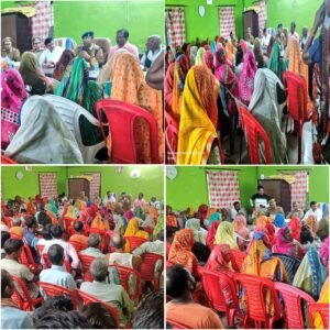 लखनऊ23अक्टूबर24*एसीपी रजनीश वर्मा के नेतृत्व में थानाध्यक्ष नगराम ने "लखनऊ पुलिस आपके द्वार" अभियान के तहत लगाई चौपाल....*