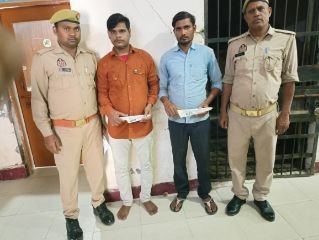 मथुरा 30 सितंबर 2024*थाना गोवर्धन पुलिस द्वारा दो अभियुक्तगणों को दो नाजायज चाकू के साथ किया गिरफ्तार