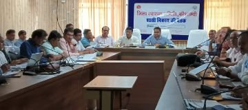 कौशाम्बी1अक्टूबर24*जिलाधिकारी ने की जिला स्वास्थ्य समिति की समीक्षा बैठक* कौशाम्बी1अक्टूबर24*जिलाधिकारी ने की जिला स्वास्थ्य समिति की समीक्षा बैठक*