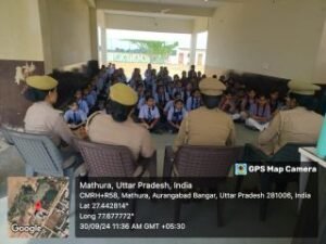 मथुरा30 सितंबर 2024**ऑपरेशन जागृति, नारी सुरक्षा*थाना हाइवे पुलिस टीम द्वारा