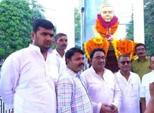 कौशाम्बी1अक्टूबर24*धूमधाम से मनाई गई पूर्व गृहमंत्री धर्मवीर की जयंती*