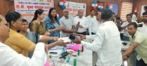 गाजीपुर2अक्टूबर24*महात्मा गांधी जी की जयंती पर आयोजित हुआ टीबी मुक्त ग्राम पंचायत का समारोह