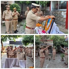 कानपुर नगर2अक्टूबर24*गाँधी व शास्त्री जी की जयंती पर ध्वजारोहण कर ,शपथ दिलायी गयी।