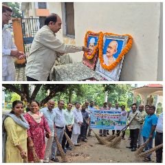 गाजीपुर2अक्टूबर24*स्वतंत्रता आन्दोलन में गांधी जी का अहम योगदान: प्रोफे० (डॉ०) राघवेन्द्र कुमार। गाजीपुर2अक्टूबर24*स्वतंत्रता आन्दोलन में गांधी जी का अहम योगदान: प्रोफे० (डॉ०) राघवेन्द्र कुमार।