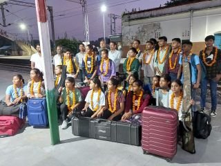 कौशाम्बी3अक्टूबर24*राज्य स्तरीय राइफल पिस्टल शूटिंग प्रतियोगिता में शामिल होने के लिए 21 छात्र रवाना* कौशाम्बी3अक्टूबर24*राज्य स्तरीय राइफल पिस्टल शूटिंग प्रतियोगिता में शामिल होने के लिए 21 छात्र रवाना*