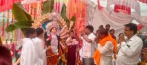 रायबरेली3अक्टूबर24*नवरात्रि के पहले दिन मां के जयकारों से गूंज उठा पूरा क्षेत्र