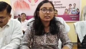 जौनपुर5अक्टूबर24*जौनपुर जिले की इंटर की टॉपर छात्रा बनी डीएम*