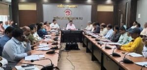 अनूपपुर7अक्टूबर24* ग्राम पंचायतों में सचिवों की उपस्थिति में हो हितग्राहियों को राशन का वितरण-कलेक्टर हर्षल पंचोली