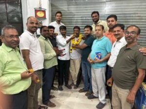 कानपुर देहात7अक्टूबर24*व्यापारी अनिल कुमार गुप्ता को जिला महामंत्री मनोनीत होने पर स्थानीय व्यापारियों ने खुशी का इजहार किया
