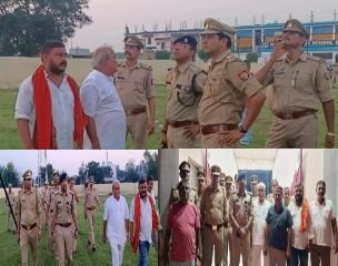 मोहनलालगंज, लखनऊ8अक्टूबर24*एसीपी रजनीश वर्मा ने निगोहाँ क्षेत्र में किया भ्रमण क्षेत्रीय लोगों कराया सुरक्षा का अहसास..*